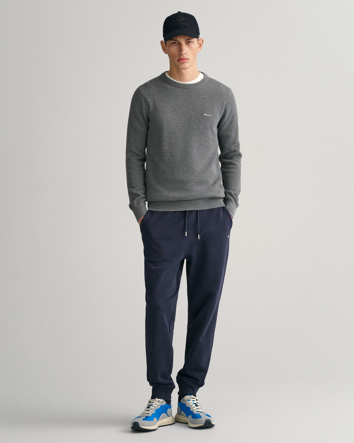 GANT heren Flanellen broek Reg Shield Sweatpants GANT heren Flanellen broek Reg Shield Sweatpants