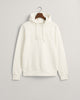 EGGSHELL, REG TONAL SHIELD HOODIE BY GANT AU.