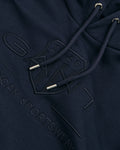 EVENING BLUE, REG TONAL SHIELD HOODIE, CLOSE-UP BY GANT AU.