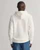 EGGSHELL, REG ARCHIVE SHIELD HOODIE, BACK-VIEW BY GANT AU.