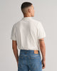 EGGSHELL, REG CONTRAST PIQUE SS POLO, BACK-VIEW BY GANT AU.