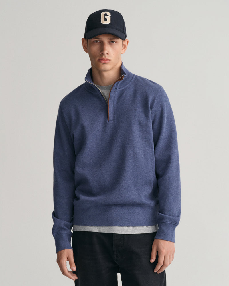 Sacker Rib Half-Zip Sweatshirt