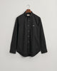 BLACK, REG POPLIN SHIRT, FLAT-LAY BY GANT AU.