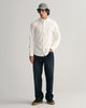 WHITE, SLIM OXFORD SHIRT BY GANT AU.