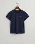 EVENING BLUE, REG SHIELD SS T-SHIRT, FLAT-LAY BY GANT AU.