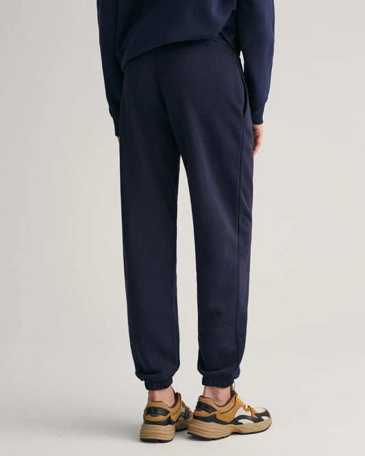 EVENING BLUE, SHIELD SWEATPANTS, BACK-VIEW BY GANT AU.