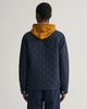 EVENING BLUE, QUILTED WINDCHEATER, BACK-VIEW BY GANT AU.