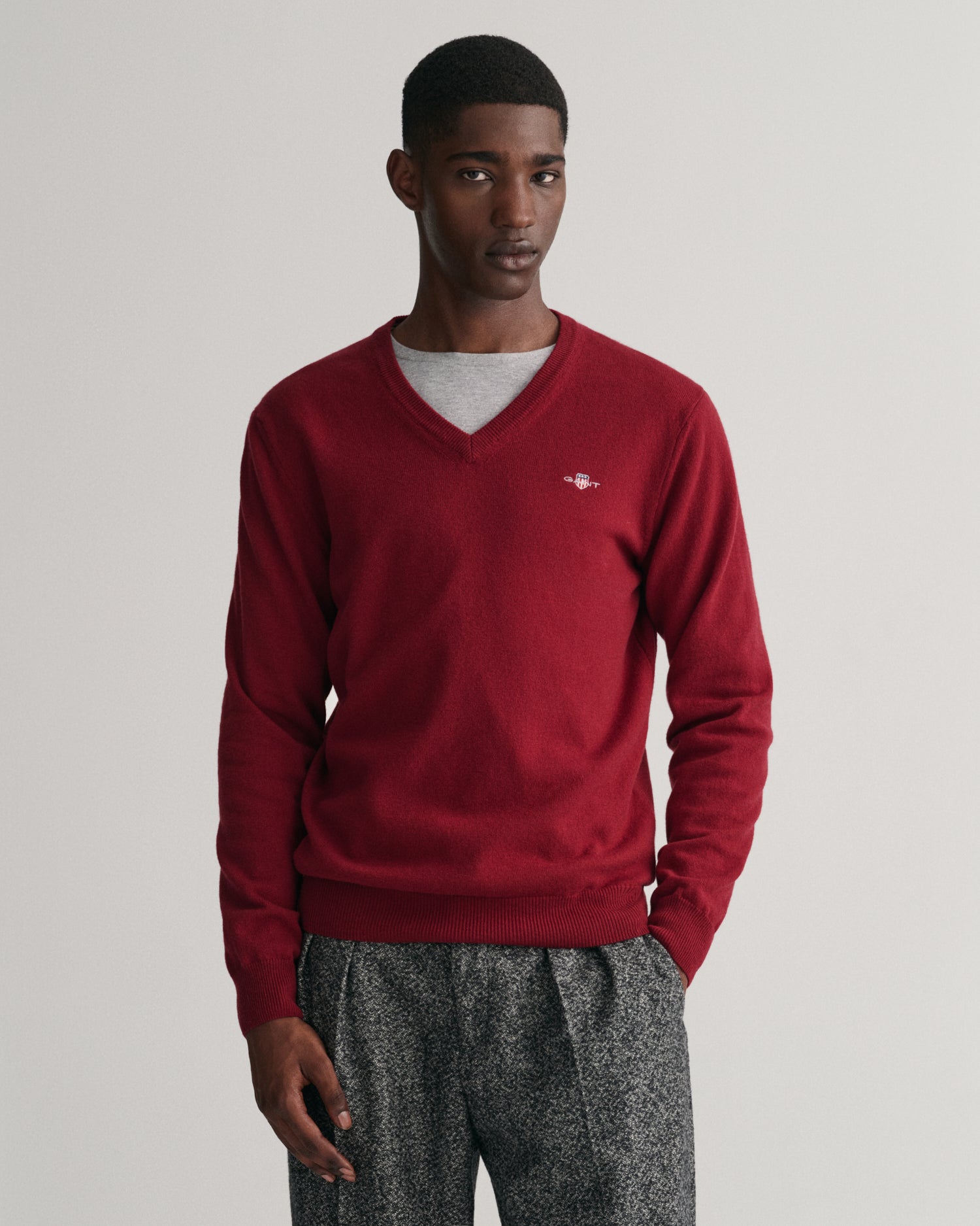 Superfine Lambswool V-Neck Sweater – GANT