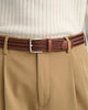 Leather Elastic Braided Belt