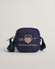 CLASSIC BLUE, COLOR SHIELD SHOULDER BAG, FRONT-VIEW BY GANT AU.