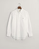 WHITE, REG CLASSIC OXFORD SHIRT, FLAT-LAY BY GANT AU.