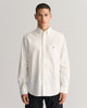 WHITE, REG CLASSIC OXFORD SHIRT, FRONT-VIEW BY GANT AU.
