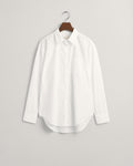 WHITE, REL POPLIN SHIRT, FLAT-LAY BY GANT AU.