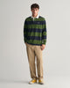 PINE GREEN, REG SHIELD BARSTRIPE HEAVY RUGGER BY GANT AU.