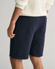 EVENING BLUE, REG SHIELD SWEAT SHORTS, CLOSE-UP BY GANT AU.