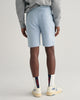 DOVE BLUE, REG SHIELD SWEAT SHORTS, BACK-VIEW BY GANT AU.