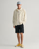 BLACK, SLIM TWILL SHORTS BY GANT AU.