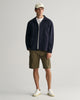 JUNIPER GREEN, RELAXED TWILL CARGO SHORTS BY GANT AU.