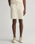 MODEL WEARING SLIM SUNFADED SHORTS