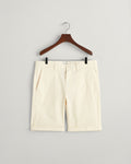 CREAM, SLIM SUNFADED SHORTS, FLAT-LAY BY GANT AU.