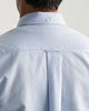 LIGHT BLUE, REG CLASSIC OXFORD SS SHIRT, CLOSE-UP BY GANT AU.