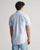 LIGHT BLUE, REG CLASSIC OXFORD SS SHIRT, BACK-VIEW BY GANT AU.