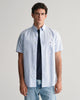 LIGHT BLUE, REG CLASSIC OXFORD SS SHIRT, FRONT-VIEW BY GANT AU.