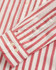 RUBY RED, REG WIDE POPLIN STRIPE SHIRT, FLAT-LAY BY GANT AU.