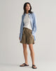 DRIED CLAY, REL TIE WAIST SHORTS BY GANT AU.