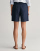 EVENING BLUE, REL TIE WAIST SHORTS, BACK-VIEW BY GANT AU.