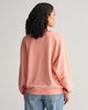 PEACHY PINK, ARCH HALF ZIP SWEAT, BACK-VIEW BY GANT AU.