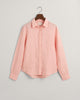 PEACHY PINK, REG LINEN CHAMBRAY SHIRT, FLAT-LAY BY GANT AU.