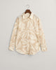 DRY SAND, REL PALM PRINT COT SILK SHIRT, FLAT-LAY BY GANT AU.