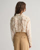 DRY SAND, REL PALM PRINT COT SILK SHIRT, BACK-VIEW BY GANT AU.