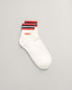 SUNSET PINK, ANKLE SPORT SOCKS BY GANT AU.