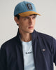 EVENING BLUE, REG SHIELD FULL ZIP SWEAT, CLOSE-UP BY GANT AU.