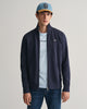 EVENING BLUE, REG SHIELD FULL ZIP SWEAT, FRONT-VIEW BY GANT AU.