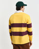 FADED SUNSET, BLOCK STRIPE HEAVY RUGGER, BACK-VIEW BY GANT AU.