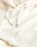 CREAM, WAFFLE HOODIE, CLOSE-UP BY GANT AU.