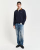 EVENING BLUE, CORD COLLAR HEAVY RUGGER BY GANT AU.