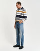 CUMIN BEIGE, MULTISTRIPE HEAVY RUGGER BY GANT AU.