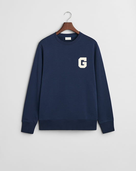 CLASSIC BLUE, G GRAPHIC C-NECK BY GANT AU.