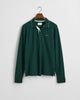 TARTAN GREEN, TEXTURED COLLAR POLO, FLAT-LAY BY GANT AU.