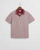 WINE RED, MICRO HOUNDSTOOTH POLO BY GANT AU.