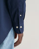 MODEL WEARING REG CLASSIC POPLIN SHIRT