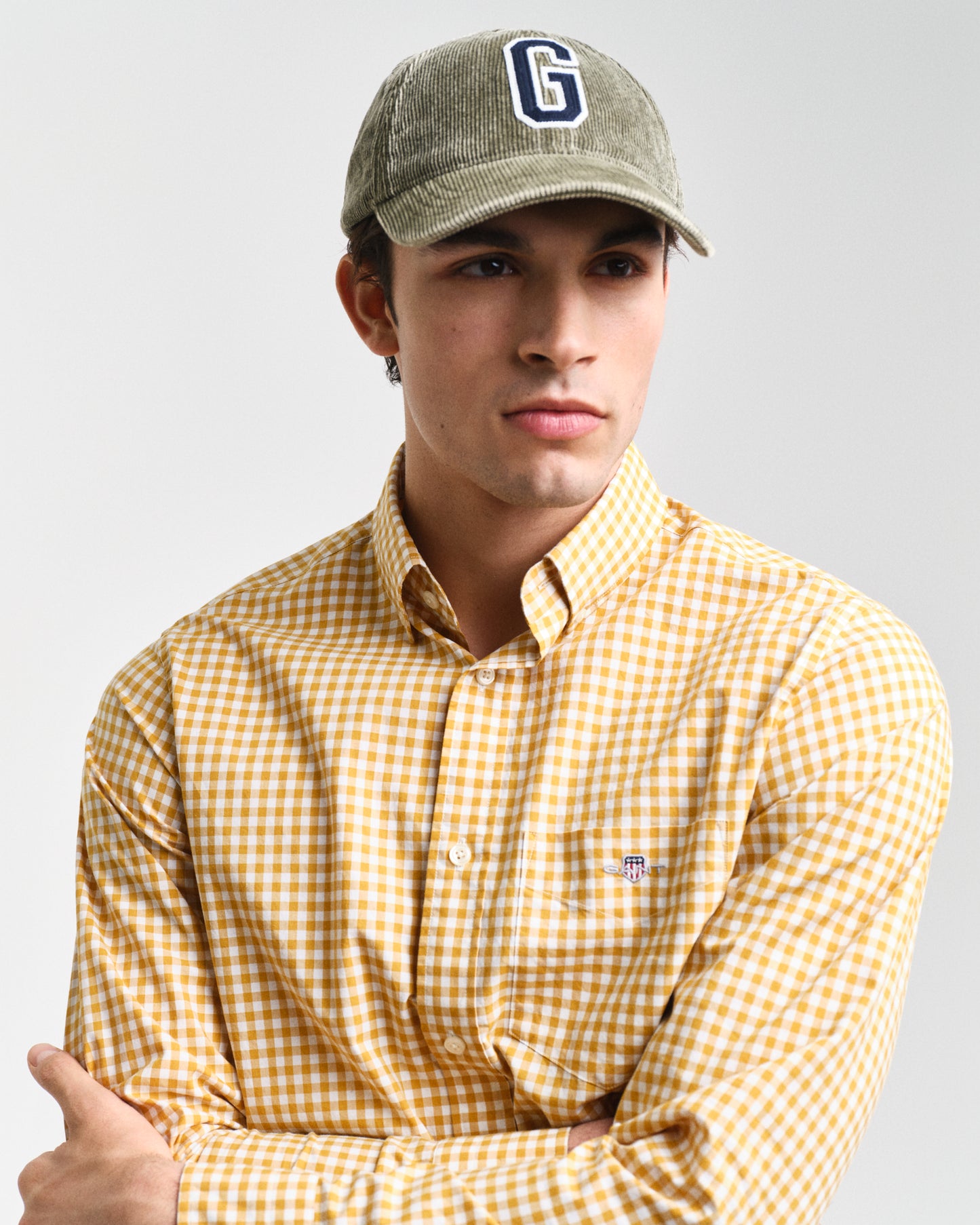Regular Fit Gingham Poplin Shirt