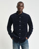 EVENING BLUE, REG UT CORDUROY SHIRT, FRONT-VIEW BY GANT AU.