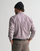 PLUMPED RED, REG POPLIN MICRO GINGHAM SHIRT, BACK-VIEW BY GANT AU.