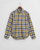 FADED SUNSET, REG ARCHIVE OXFORD CHECK SHIRT, FLAT-LAY BY GANT AU.