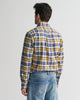 FADED SUNSET, REG ARCHIVE OXFORD CHECK SHIRT, BACK-VIEW BY GANT AU.